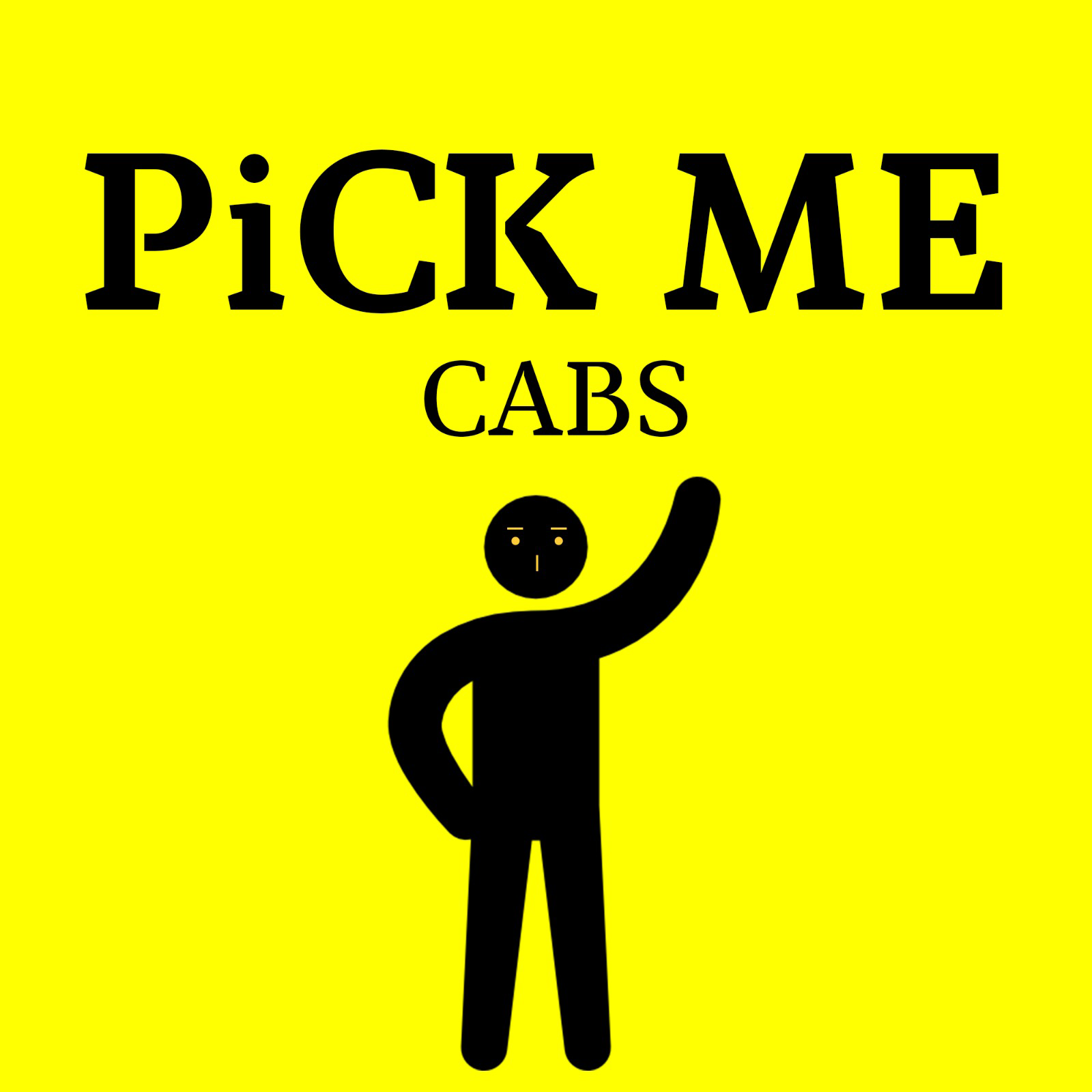 pick me cabs logo